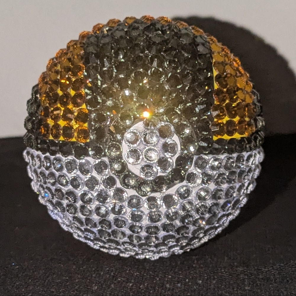 Crystallized Poké Ball Bag Charm / Keychain